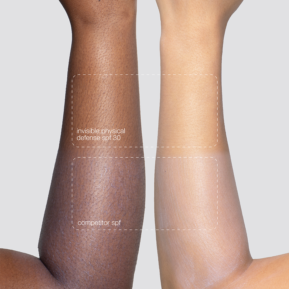 dermalogica invisible physical defense sammenlikning resultat mot konkurrerende merke