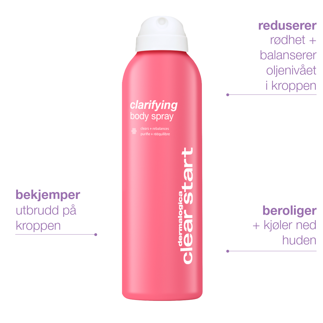 clarifying body spray - Fjerner og forebygger kviser på kroppen